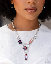 Load image into Gallery viewer, Artistic Elegance - Purple Necklace