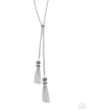 Load image into Gallery viewer, Tassel Transit - White Necklace