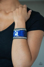 Load image into Gallery viewer, MERMAIDS Have More Fun - Blue Bracelet