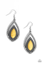 Load image into Gallery viewer, Twisted Trailblazer - Yellow earrings