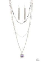 Load image into Gallery viewer, Burning Love - Black Heart Necklace