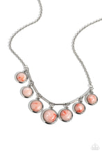 Load image into Gallery viewer, Rustic Recognition - Orange necklace