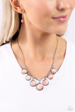 Load image into Gallery viewer, Rustic Recognition - Orange necklace