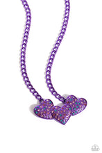Load image into Gallery viewer, Low-Key Lovestruck - Purple necklace