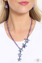 Load image into Gallery viewer, Star-Crossed Sparkle - Purple necklace
