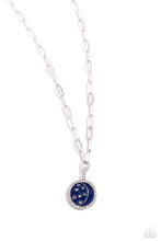 Load image into Gallery viewer, Lunar Liaison - Blue necklace