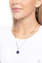 Load image into Gallery viewer, Lunar Liaison - Blue necklace