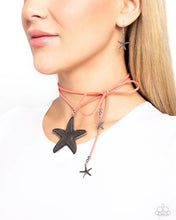 Load image into Gallery viewer, Starfish Sentiment - Orange Necklaces