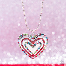 Load image into Gallery viewer, Hallucinatory Hearts - Red necklace