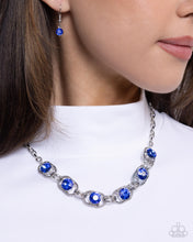 Load image into Gallery viewer, Serrated Sensation - Blue necklace