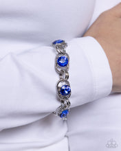 Load image into Gallery viewer, Serrated Secret - Blue bracelet