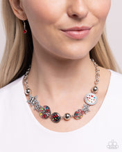 Load image into Gallery viewer, Starry Shopaholic - Red necklace