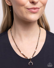 Load image into Gallery viewer, Trendy Trenchant - Copper necklace