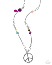 Load image into Gallery viewer, Peaceful Playtime - Purple necklace