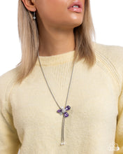 Load image into Gallery viewer, FLORAL Values - Purple necklace