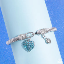 Load image into Gallery viewer, Heart Hour - Blue bracelet