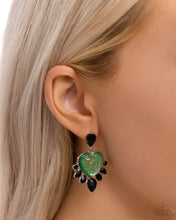 Load image into Gallery viewer, Resort Radiance - Green earrings