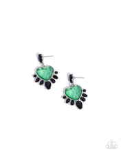 Load image into Gallery viewer, Resort Radiance - Green earrings