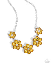 Load image into Gallery viewer, Whimsical Way - Yellow necklace