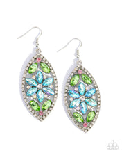 Load image into Gallery viewer, Gallant Garden - Blue earrings