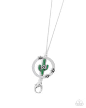 Load image into Gallery viewer, Poetic Patio - Green necklace