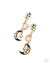 Load image into Gallery viewer, Stellar Serendipity - Gold earrings