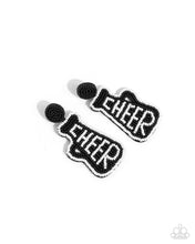 Load image into Gallery viewer, Cheer Captain - Black earrings