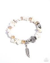 Load image into Gallery viewer, Earthy Earning - White bracelet