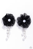 Load image into Gallery viewer, Dripping In Decadence - Black Post Earrings - September Life of the Party 2023
