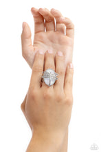 Load image into Gallery viewer, Dragonfly Dazzle - white -rings+1 mystery piece