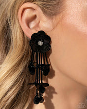 Load image into Gallery viewer, Floral Future - black - earrings Life of the Party 2024