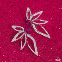 Load image into Gallery viewer, Twinkling Tulip - pink -post earrings