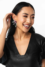 Load image into Gallery viewer, Twinkling Tulip - pink -post earrings