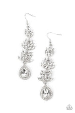 Load image into Gallery viewer, Water Lily Whimsy - White Earrings life of the party exclusive