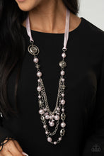 Load image into Gallery viewer, All The Trimmings - Pink necklace