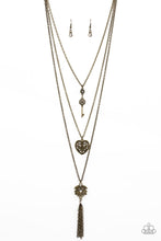 Load image into Gallery viewer, Love Opens All Doors - Brass necklace