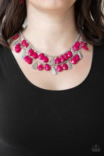 Load image into Gallery viewer, Life of the FIESTA - Pink Necklace