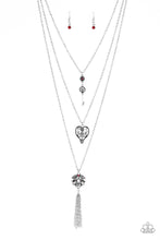 Load image into Gallery viewer, Love Opens All Doors - Red necklace