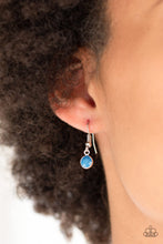 Load image into Gallery viewer, Lunar Lotus - Blue necklace