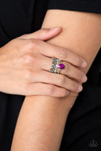 Load image into Gallery viewer, Crowned Victor - Pink ring