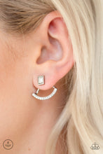 Load image into Gallery viewer, Delicate Arches - White earrings