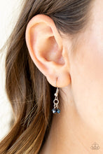 Load image into Gallery viewer, First Class Fringe - Blue necklaace