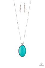 Load image into Gallery viewer, Stone Stampede - Blue necklace