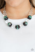 Load image into Gallery viewer, Torrid Tide - Green necklace