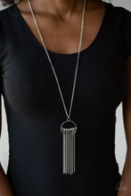 Load image into Gallery viewer, Terra Tassel - Silver necklace