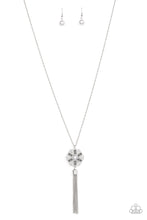 Load image into Gallery viewer, Fine Florals - Silver necklace