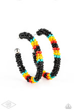Load image into Gallery viewer, Bodaciously Beaded - Black earrings
