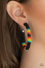 Load image into Gallery viewer, Bodaciously Beaded - Black earrings