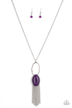 Load image into Gallery viewer, Dewy Desert - Purple necklace