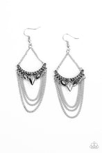 Load image into Gallery viewer, Burst Into TIERS - Silver earrings